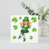 セントパトリックパーティの招待状 招待状 (スタンド正面)