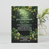 セントパトリックブライダルシャワーグリーン招待 招待状 (スタンド正面)