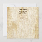 セントパトリックポットの金ゴールドボーイレプレシャンスクエア 招待状 (裏面)