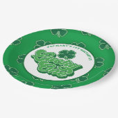 セントパトリック'ラッキーワンファースト誕生日紙プレート ペーパープレート (アングル)