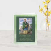 セントパトリックヴィンテージカード カード (黄色い花)