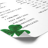 セントパトリック古いWIvesテイルズベビーシャワーゲーム ポスター (角)