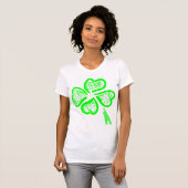 セントパトリック四葉クローバー Tシャツ (正面フル)