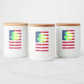 セントパトリック国旗アイリッシュシャムロックアメリカおもしろい国旗 フードラベル (ボトル)