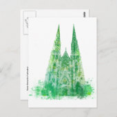 セントパトリック大聖堂ニューヨーク ポストカード (正面/裏面)