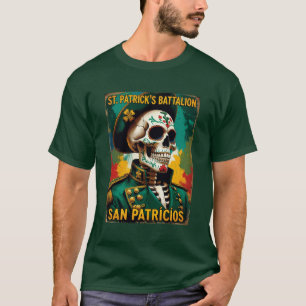 セントパトリック大隊 サンパトリシオス アイルランド系メキシコ人 Tシャツ