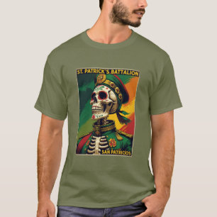 セントパトリック大隊 サンパトリシオス アイルランド系メキシコ人 Tシャツ