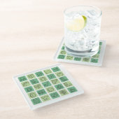 セントパトリック手書きアイコンID635 ガラスコースター (アングル)