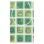 セントパトリック手書きアイコンID635 スモールペーパーバッグ (裏面)