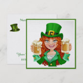 セントパトリック招待状 招待状 (正面/裏面)