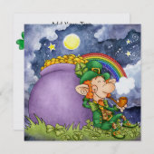 セントパトリック招待状- SRF 招待状 (正面/裏面)