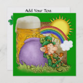 セントパトリック招待状- SRF 招待状 (正面/裏面)