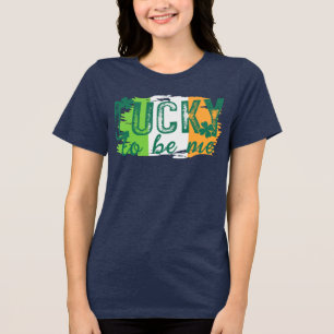 セントパトリック日アイルランド国旗Tシャツ トライブレンドＴシャツ