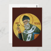 セントパトリック祈りの言葉カード ポストカード (正面/裏面)