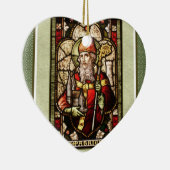 セントパトリック賛美アイルランドハートオーナメント セラミックオーナメント (右)