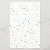 セントパトリック赤ちゃんシャワー予測ゲームベビーショウ (裏面)