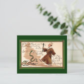 セントパトリック遠くにドライビングヘビ ポストカード (スタンド正面)