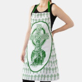 セントパトリック・アイリッシュクロスシャームロックグリーンカトリックA エプロン (インサイチュ)
