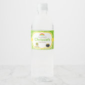 セントパトリック・アフリカンアメリカン・ガールベビーシャワーパーティー ペットボトルラベル (正面)