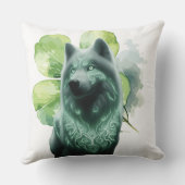 セントパトリック・ウルフ クッション (裏面)