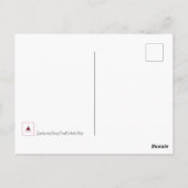 セントパトリック・カトリック祈りの言葉の色お洒落付け ポストカード (裏面)