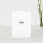 セントパトリック・カトリック・アイルランド悔やみや弔慰葬儀 サンキューカード (裏面)