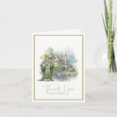 セントパトリック・カトリック・アイルランド悔やみや弔慰葬儀 サンキューカード (正面)