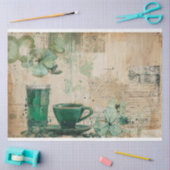 セントパトリック・コーヒー・ケルト・ブルズ・イン・ヴィンテージ・ヒューズ 薄葉紙 (クラフト)