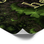 セントパトリック・シャムロックフィールド ポスター (角)