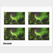 セントパトリック・シャムロックフィールド 長方形シール (シート)