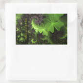 セントパトリック・シャムロックフィールド 長方形シール (バッグ)