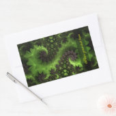 セントパトリック・シャムロックフィールド 長方形シール (封筒)