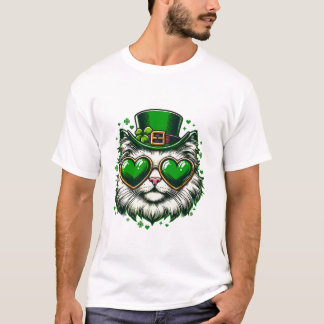 セントパトリック・デイ・グラフィックかわいい Tシャツ