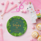 セントパトリック・デイ・シャムロック・パーティー ペーパープレート (パーティー)