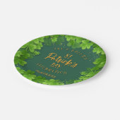 セントパトリック・デイ・シャムロック・パーティー ペーパープレート (アングル)
