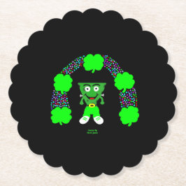 セントパトリック・フランケンチーズラウンドコースター ペーパーコースター