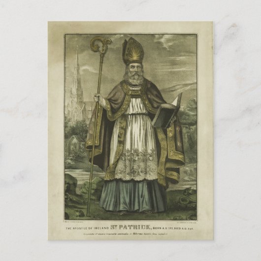 セントパトリック ポストカード (正面)