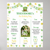 セントパトリック・ラッキーワン誕生日マイルストーン ポスター (正面)