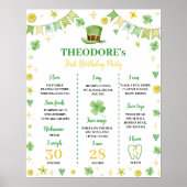 セントパトリック・ラッキーワン誕生日マイルストーン ポスター (正面)