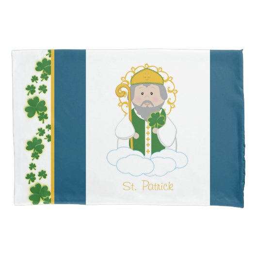 セントパトリック 枕カバー (正面)