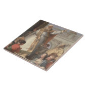 セントパトリック、c.1746 (キャンバスの油)の奇跡 タイル (側面)