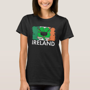 セントパトリックsデイホッケーアイリッシュアイランドブーゼゲリック tシャツ