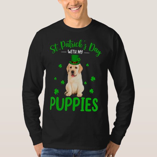 セントパトリックSデイマイパピーズSt Patrick Leprec Tシャツ (正面)