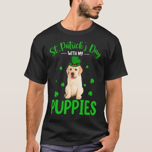 セントパトリックSデイマイパピーズSt Patrick Leprec Tシャツ (正面)