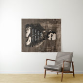 セントパドレピオカトリックサンドイツ引用文 タペストリー (インサイチュ(横))