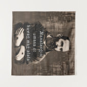 セントパドレピオカトリックサンフィリピン引用文 タペストリー (正面(横))