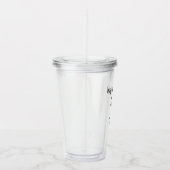 セントパドレピオ引用文タンブラー アクリルタンブラー (右)