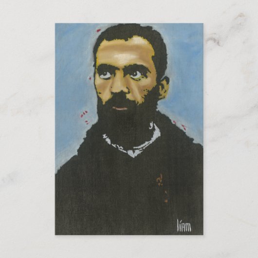 セントパドレピオ祈りの言葉カード サンキューカード (正面)