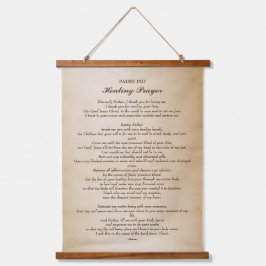 セントパドレピオ祈りの言葉for Healing 吊り下げ型タペストリー