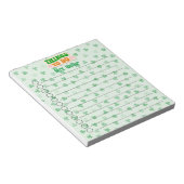 セントパーソナライズされた・パトリックの日をテーマにしたTo-Doリスト ノートパッド (アングル)